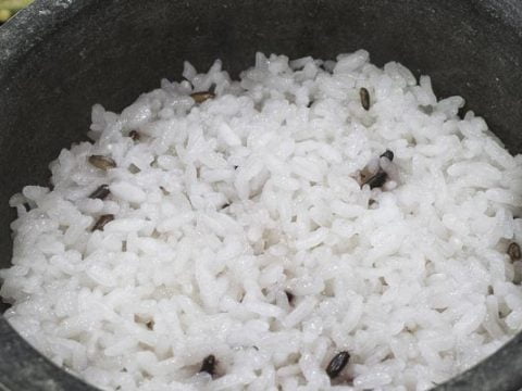 Rijst invriezen
