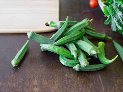 Okra invriezen