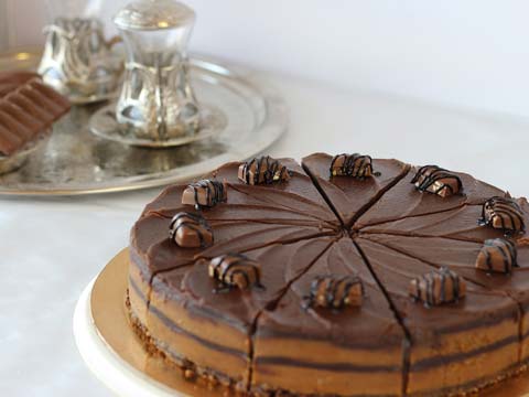 Chocoladetaart invriezen