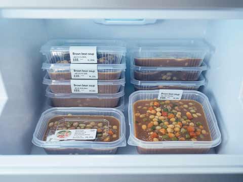 Bruine bonensoep invriezen