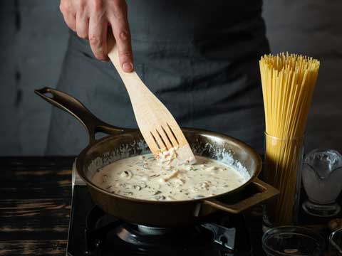 Champignonsroomsaus invriezen