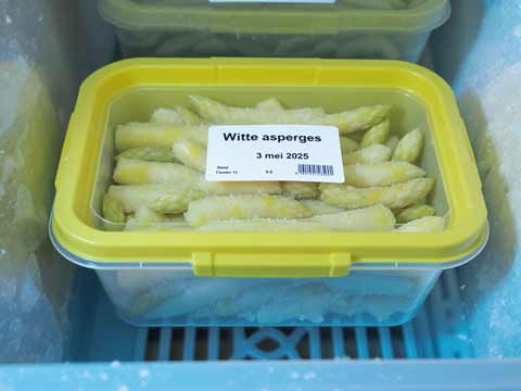 Asperges Invriezen
