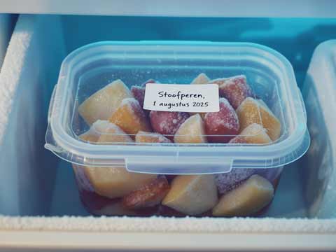 Stoofperen invriezen