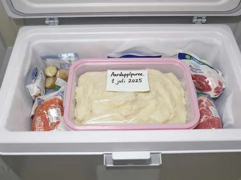 Aardappelpuree invriezen