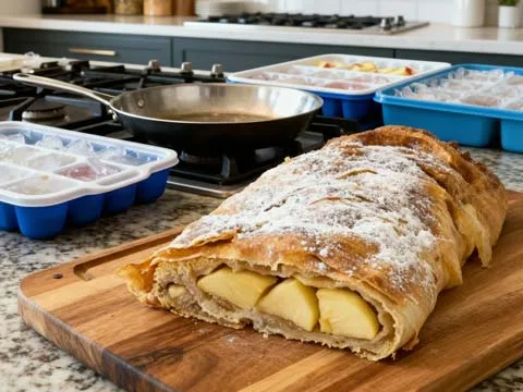 Apfelstrudel invriezen