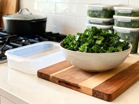 Boerenkool invriezen