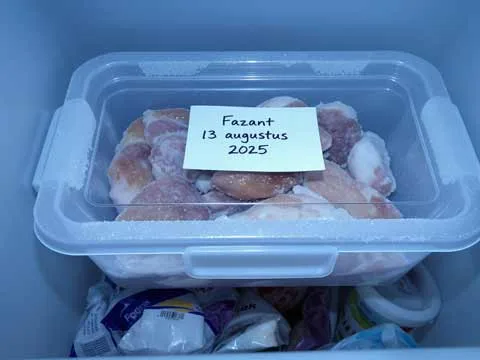 Fazant invriezen