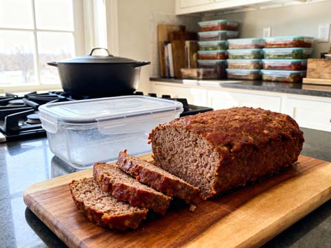 Gehaktbrood invriezen