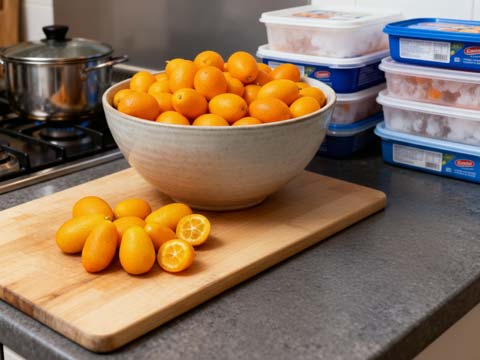 Kumquats invriezen
