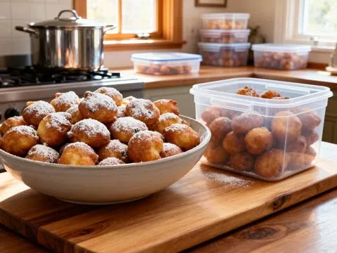 Oliebollen invriezen