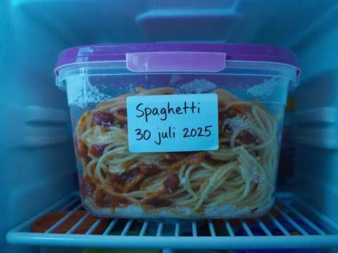 Spaghetti invriezen