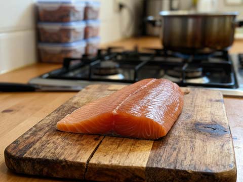 Gerookte zalm invriezen