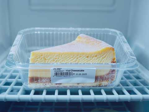 Cheesecake invriezen