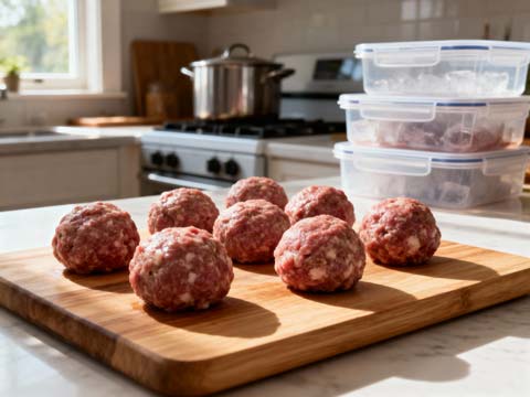 Gehaktballen Invriezen