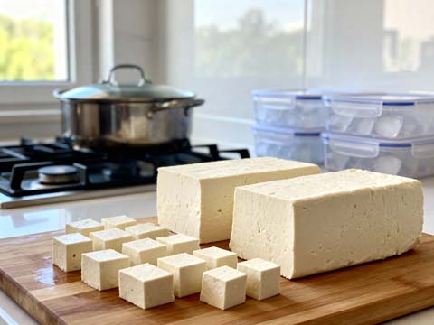 Tofu invriezen