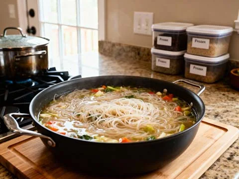 Vermicellisoep invriezen