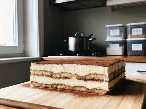 Tiramisu invriezen